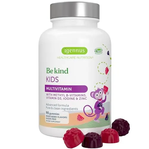 Sugar-free berry gummies, bioactive B-vitamins