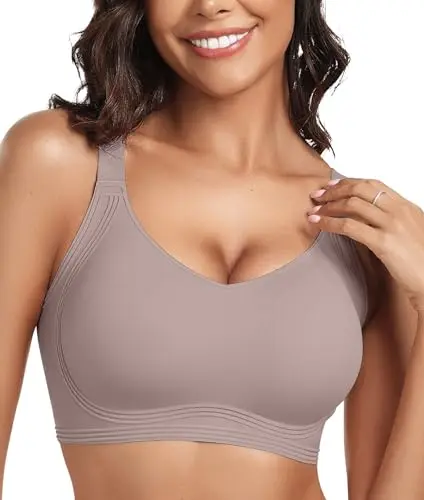No Underwire, V Neck, XL