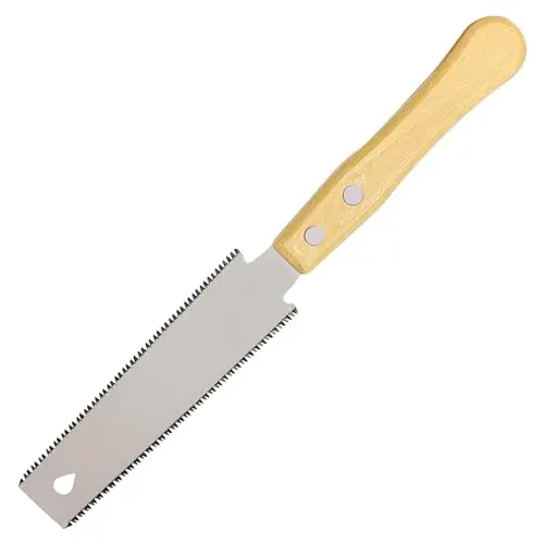 WONGLEA 6-inch double-edged flush cut saw for woodworking crafts