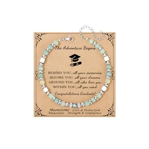"She Believed She Could" Beaded Bracelet