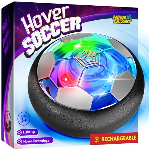 Indoor Rechargeable Light-Up Soccer Toy