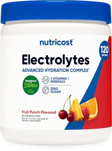 120 Servings, Fruit Punch with Vitamins & Minerals