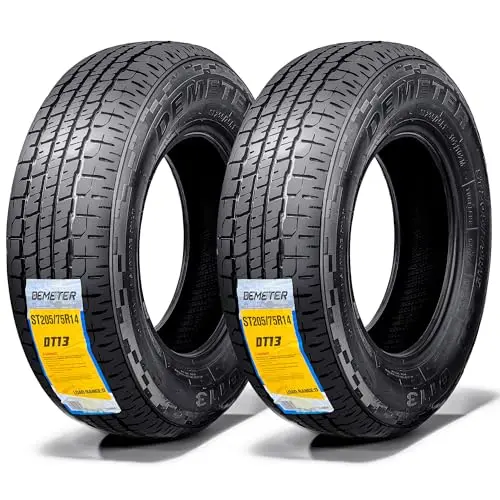 8 Ply D Radial, All Season, Set of 2