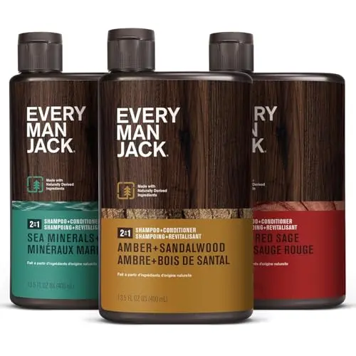 3 scents, daily clean for men
