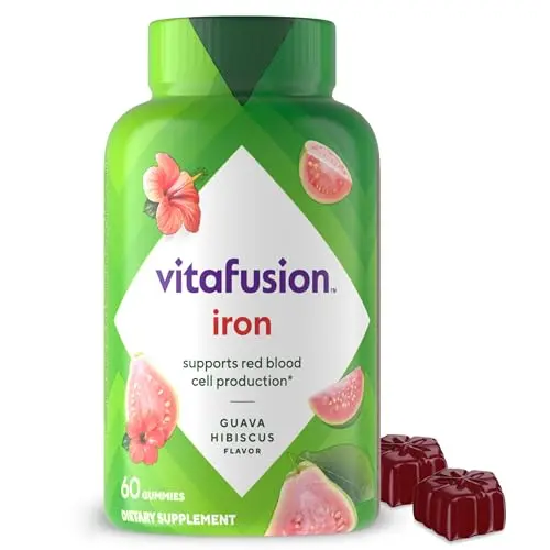 Guava Hibiscus, 8mg Iron, 60ct