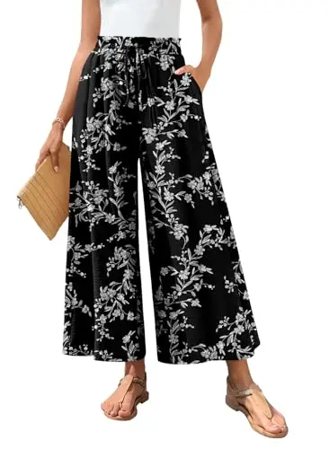 Dressy Wide Leg Slacks for Petites