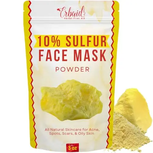 Sulfur Clay Powder for Oily & Acne-Prone Skin