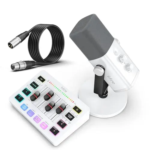 Dynamic Mic & Mixer Set for Streaming