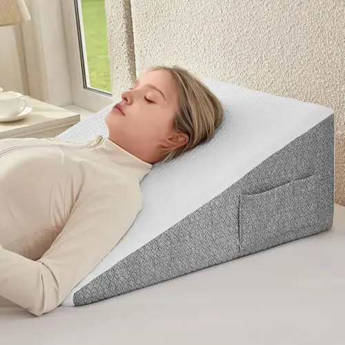 Firm Support Wedge with Storage Pockets