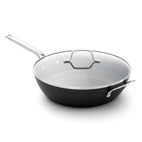 Hard-Anodized Nonstick Frying Pan w/ Lid