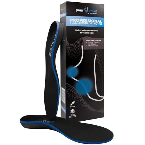 Full-Length Orthotic Insoles for Foot Pain