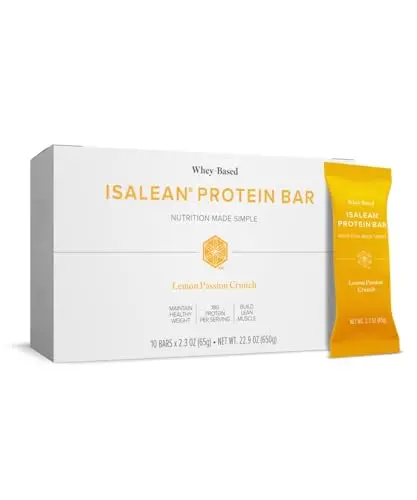 Whey-Based Meal Replacement Bars, 10-Pack