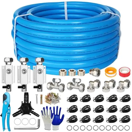 HDPE-Aluminum Garage Compressed Air Kit