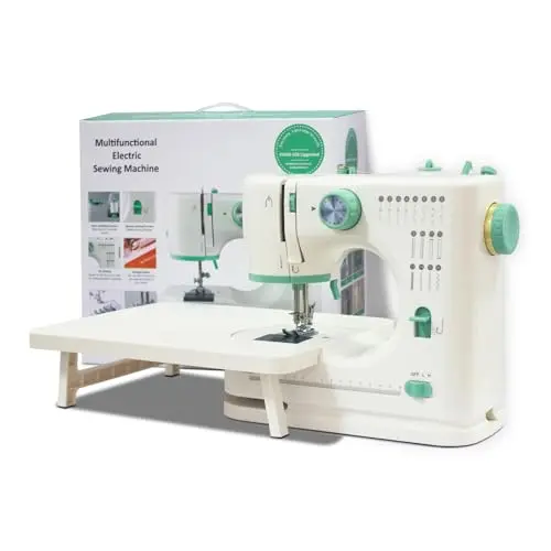 ShyangLiang portable sewing machine with multiple stitch options