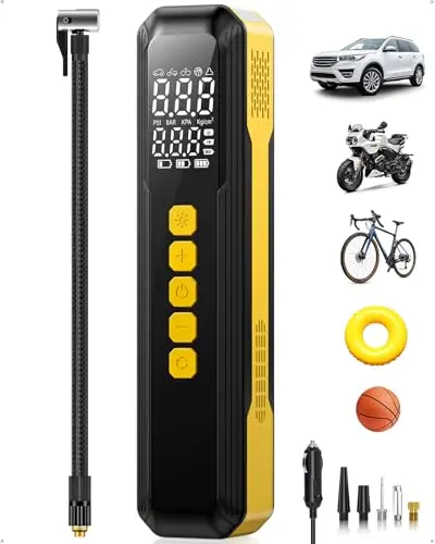 High-Speed 10000mAh Cordless Air Pump