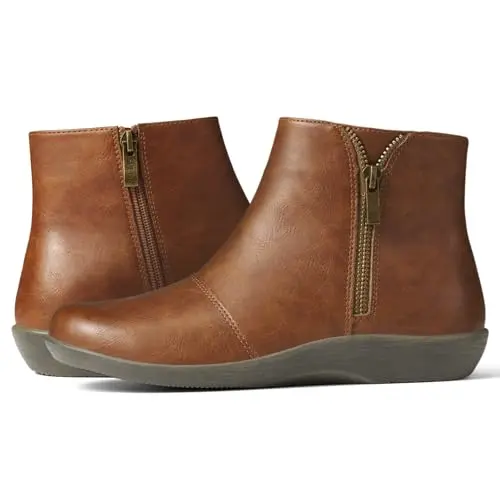 Flat Booties with Comfort Arch Support