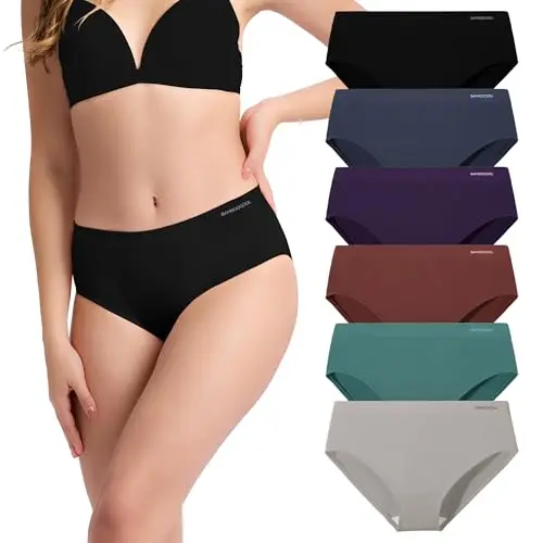 Seamless, Moisture-Wicking, 6-Pack