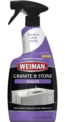 Weiman granite and stone sealer spray bottle