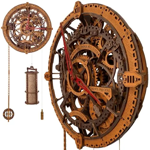 Mechanical Engineering Clock Puzzle Kit