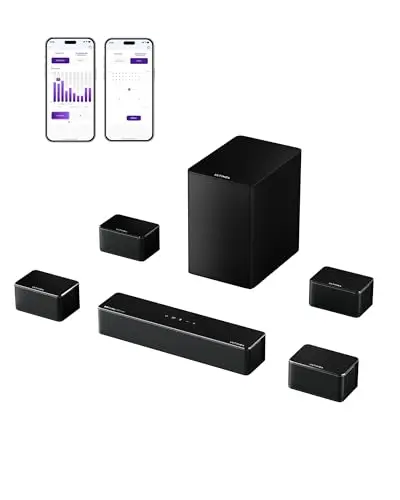 7.1ch, 4 Surrounds, Dolby Atmos, Big Room Power