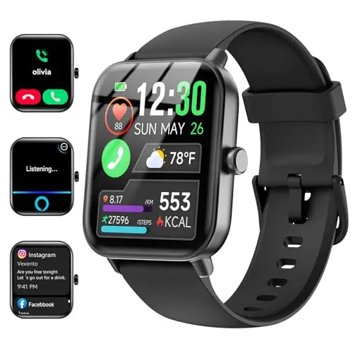 Versatile Alexa-enabled, customizable fitness smartwatch