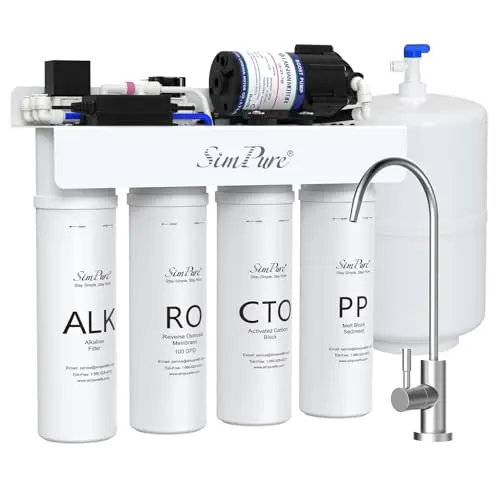 7-Stage Alkaline RO System with Pump