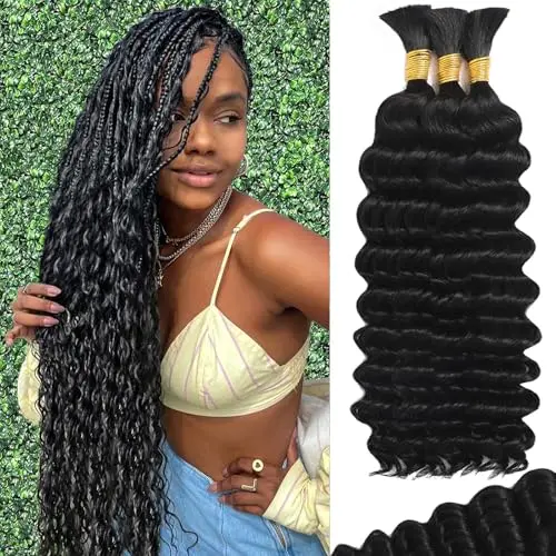 110g 20' Curly Deep Wave Bundles