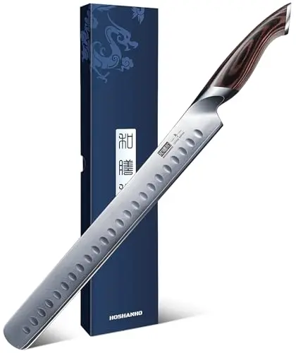 Japanese High Carbon Steel, Ergonomic Pakkawood