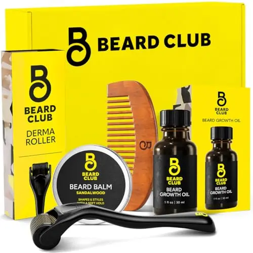 Derma Roller & Growth Oil Gift Set
