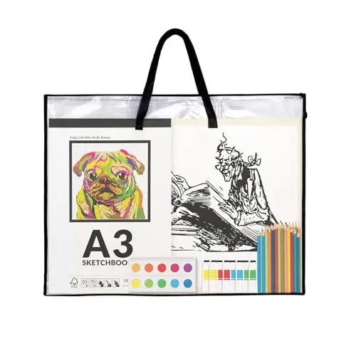 SUNEE art portfolio bag with shoulder strap