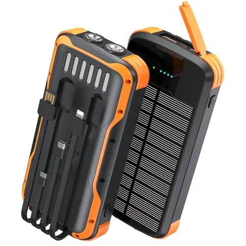 Integrated Cables & Fast Charging Power Bank