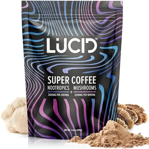 With Nootropics & Mushroom Extracts