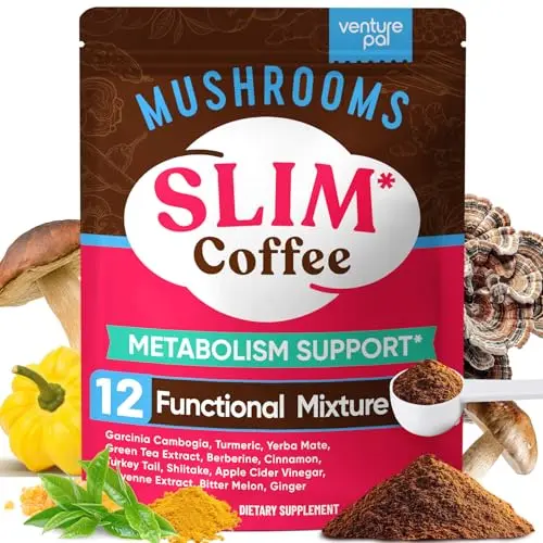 Instant Coffee with Mushrooms & Botanicals, 40 Servings