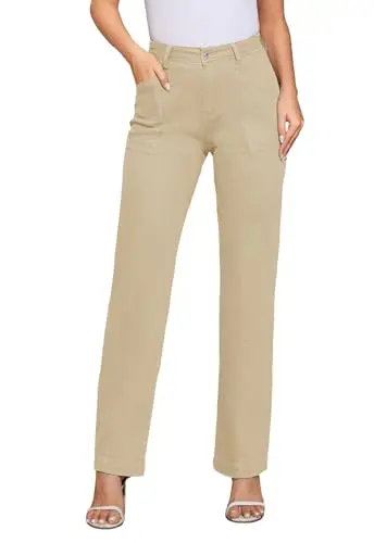 Stretchy Cargo, Beige