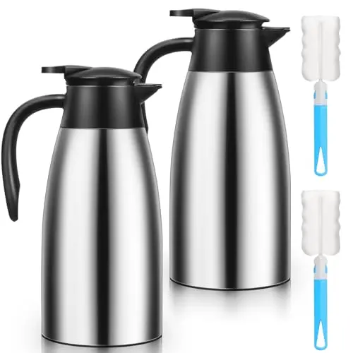 Vacuum Carafe with Cleaning Brushes