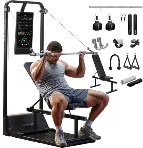 Smart AI Digital Home Gym Station
