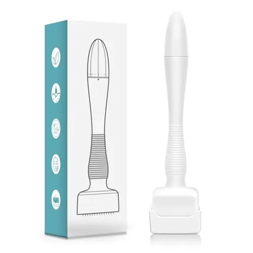 WPDGAD derma stamp pen with adjustable features for hair and skin