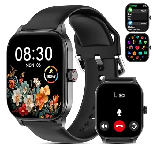 Budget Fitness Tracker with Calls & 100+ Sports Modes