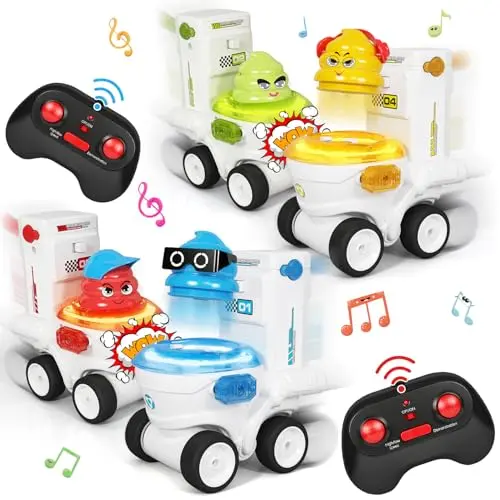 Rechargeable Remote Control Cars with Lights & Music