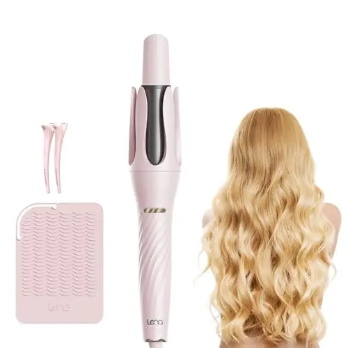 Automatic curler with anti-scald guard