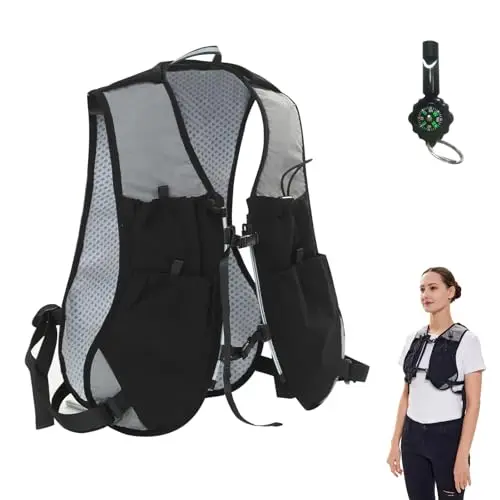 Lightweight Hydration Pack w/ 5 Pockets