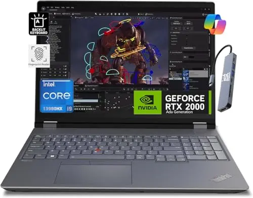 16" FHD+, i9-13980HX, RTX 2000, 64GB, 2TB SSD