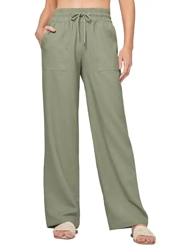 Classic Wide Leg, Premium Fabric