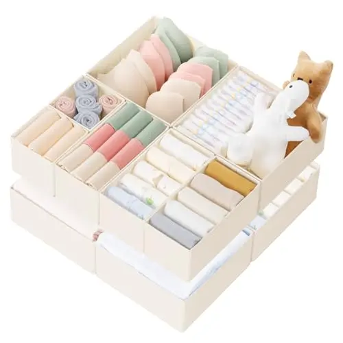 Versatile Fabric Bins for Dresser/Nursery