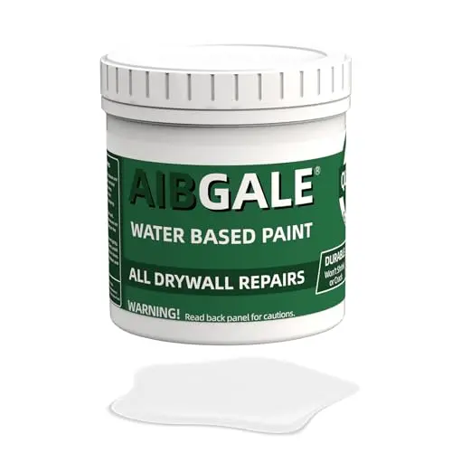 AIBGALE Water Based Wood Paint in semi-gloss white