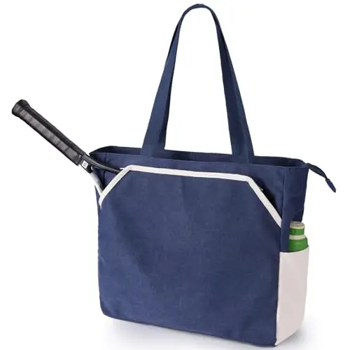 Canvas Shoulder Tote - Large Capacity