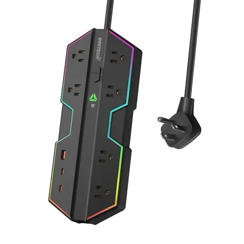4000J, USB-C PD, Wide Spaced, Black