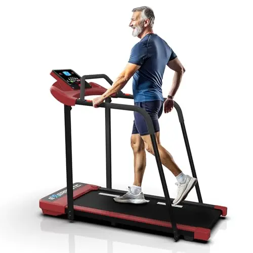 400 lb Capacity, Full-Length Rails, 0.3-4 MPH