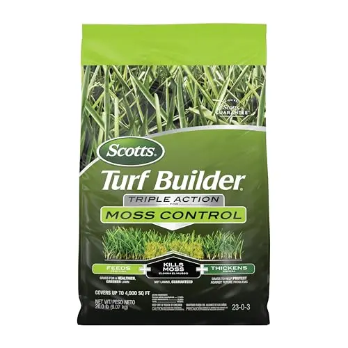 Moss Control & Fertilizer - 4,000 sq. ft. Granules