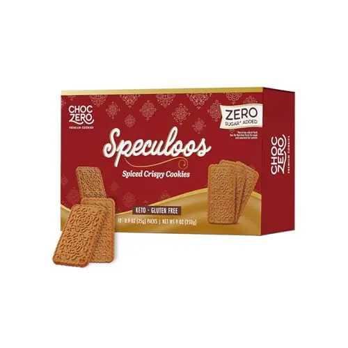 Spiced, gluten-free, monk fruit-sweetened cookies